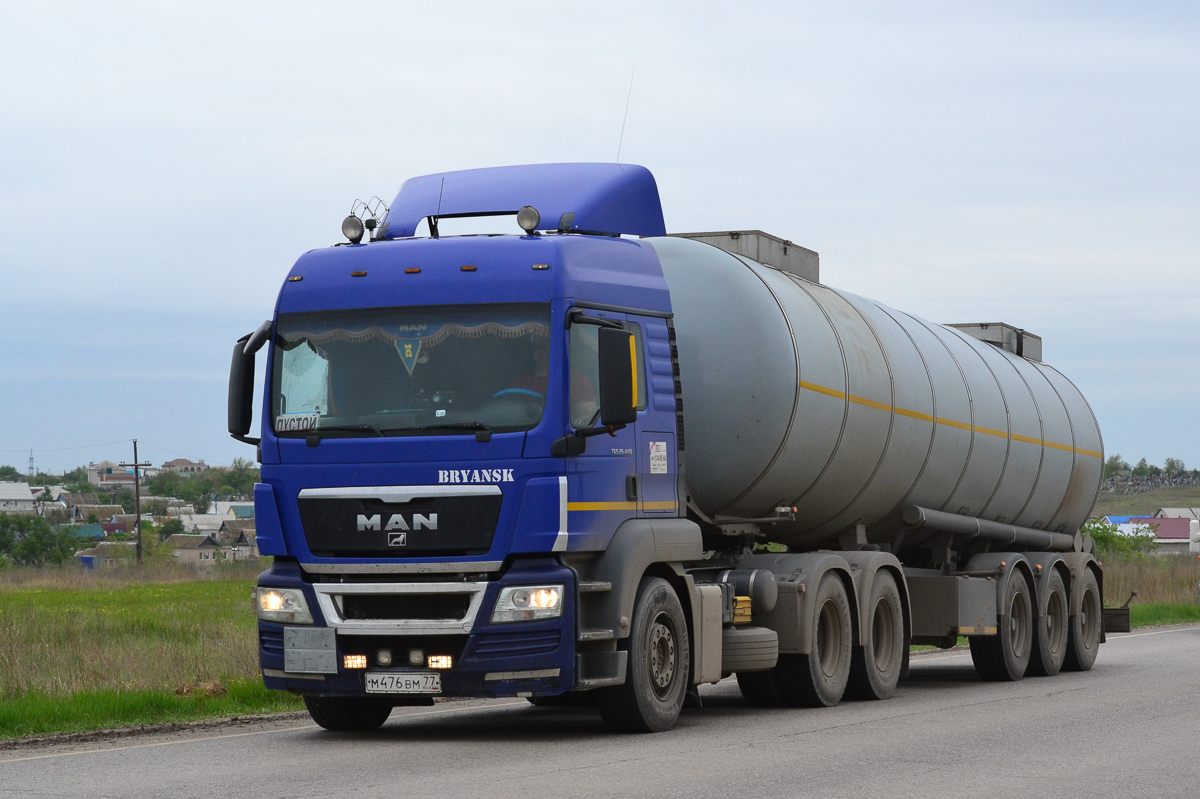 Москва, № М 476 ВМ 77 — MAN TGS 26.440