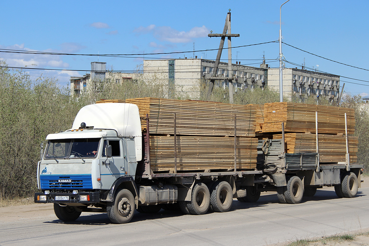 Саха (Якутия), № О 505 ЕТ 14 — КамАЗ-53215 [532150]
