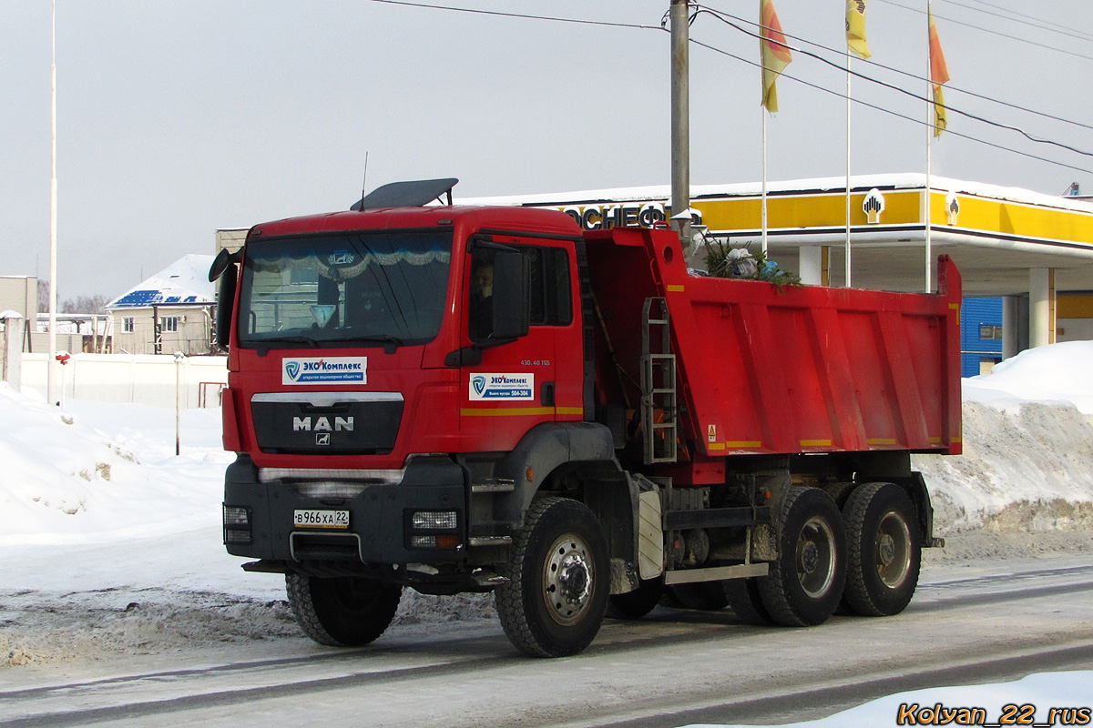 Алтайский край, № В 966 ХА 22 — MAN TGS 40.430