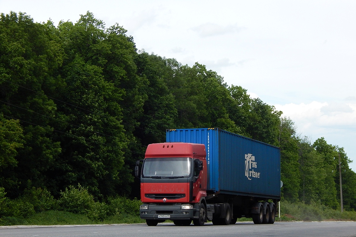 Белгородская область, № Н 793 ОА 31 — Renault Premium ('1996)