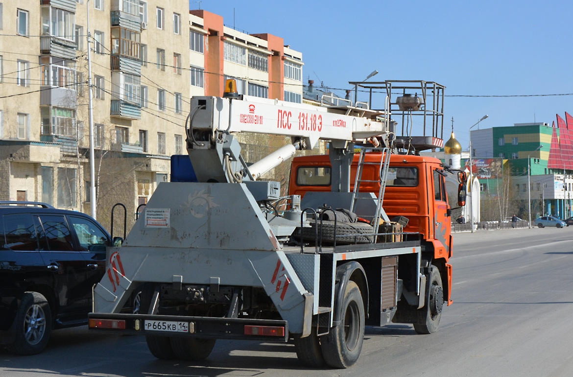 Саха (Якутия), № Р 665 КВ 14 — КамАЗ-43253-H3(99)