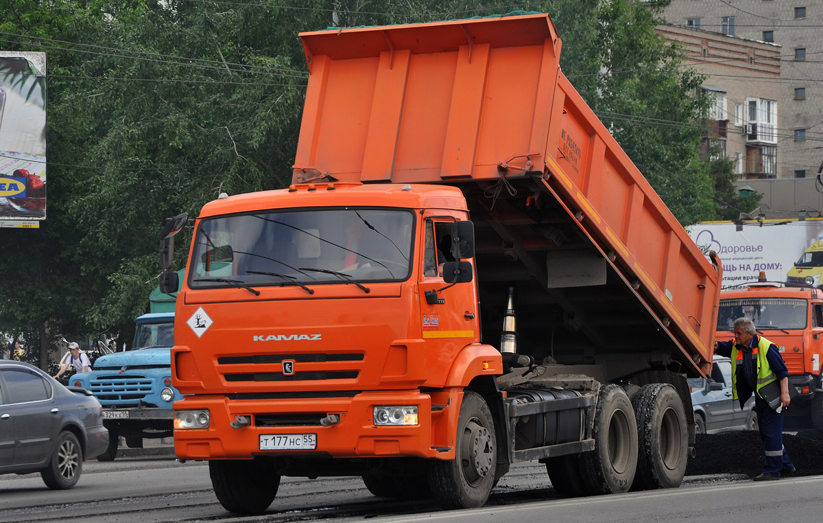 Омская область, № Т 177 НС 55 — КамАЗ-65115-L4(19)