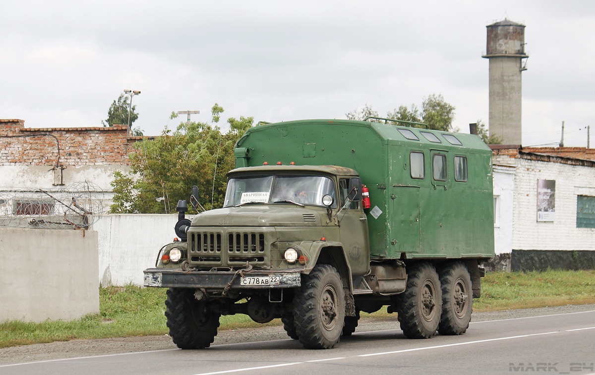 Алтайский край, № С 778 АВ 22 — ЗИЛ-131 (общая модель)