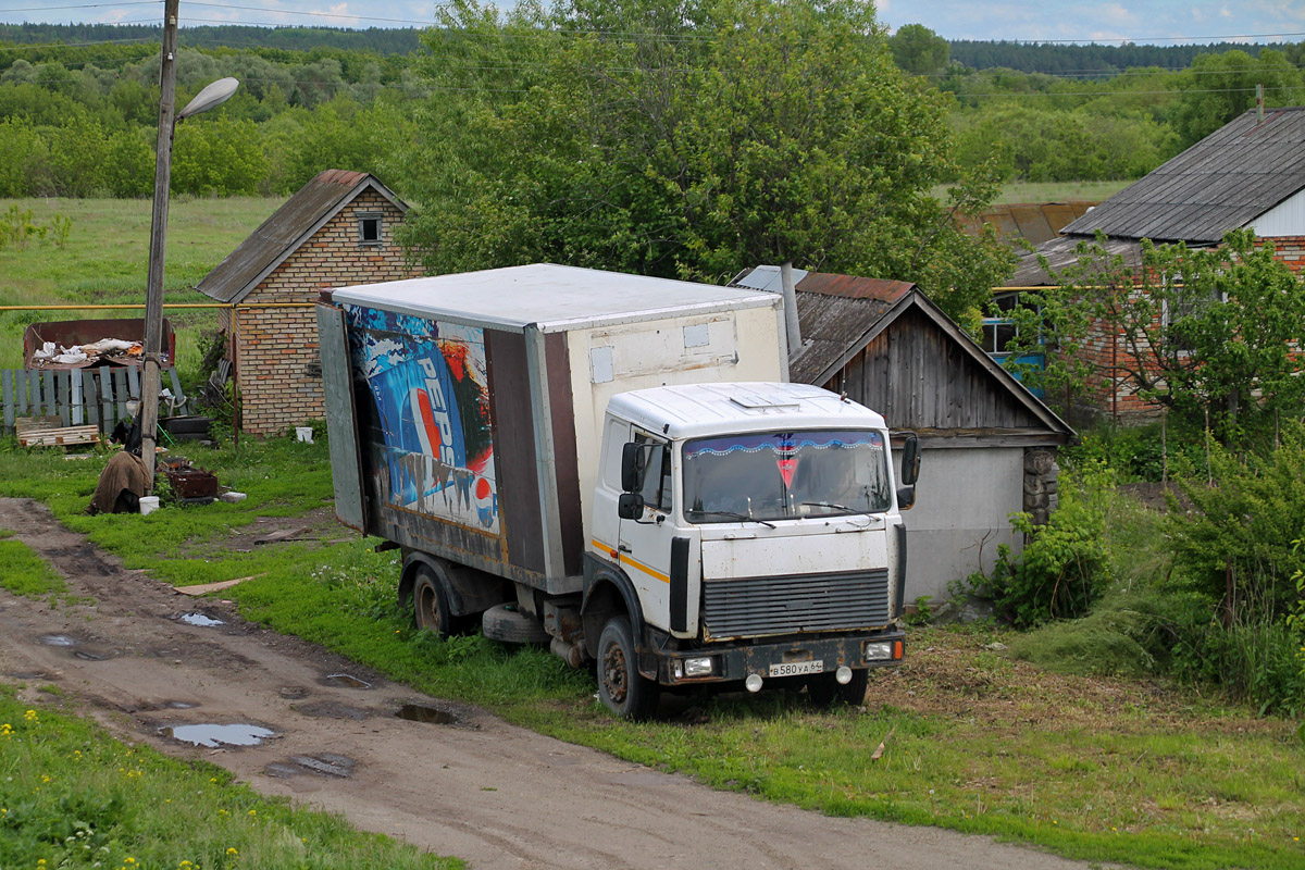 Пензенская область, № В 580 УА 64 — МАЗ-533603