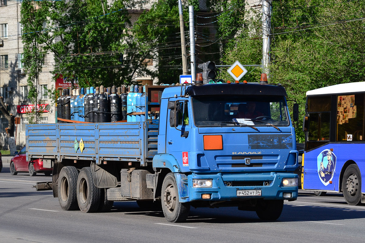 Волгоградская область, № Р 452 НТ 34 — КамАЗ-65117-N3(78)