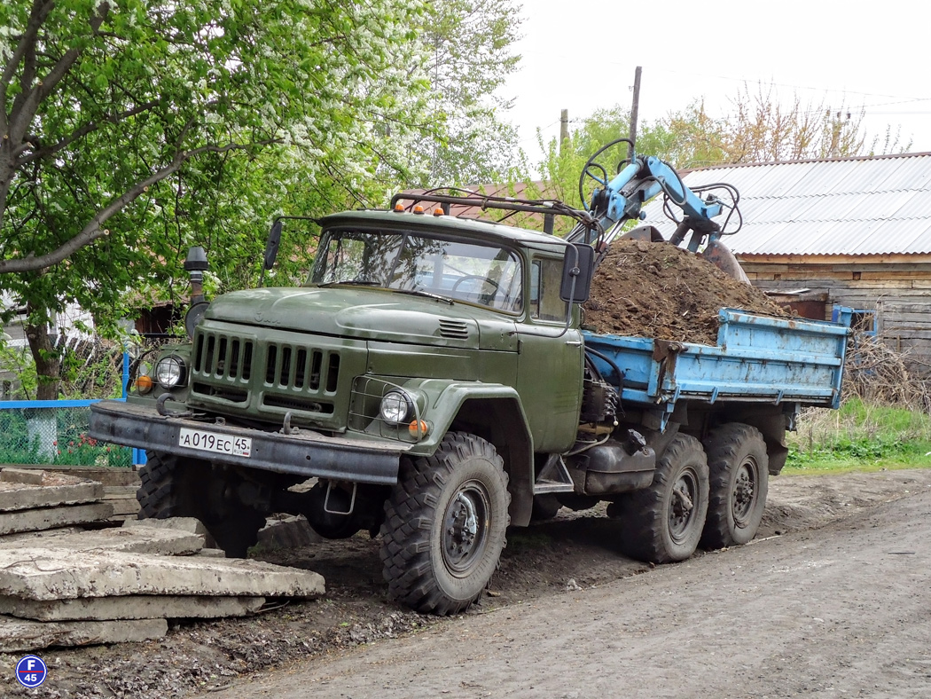 Курганская область, № А 019 ЕС 45 — ЗИЛ-131 (общая модель)