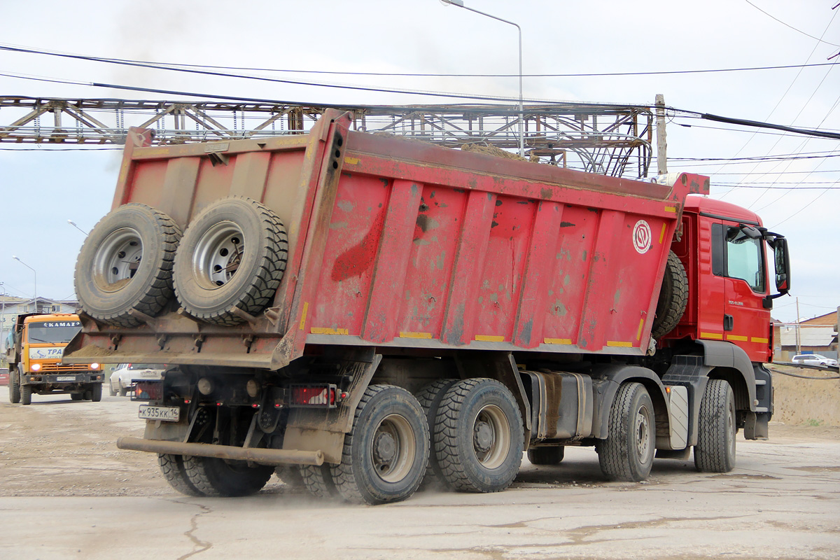 Саха (Якутия), № К 935 КК 14 — MAN TGS 41.390