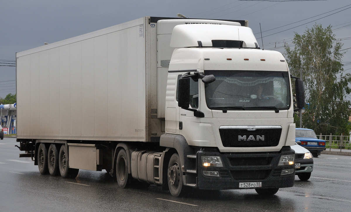 Омская область, № Т 528 РО 55 — MAN TGS 19.400
