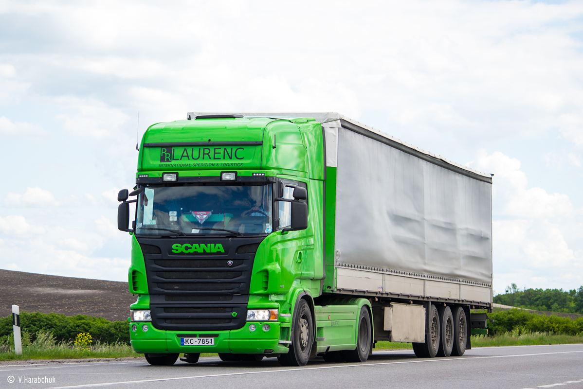 Латвия, № KC-7851 — Scania ('2009-2011, общая модель)