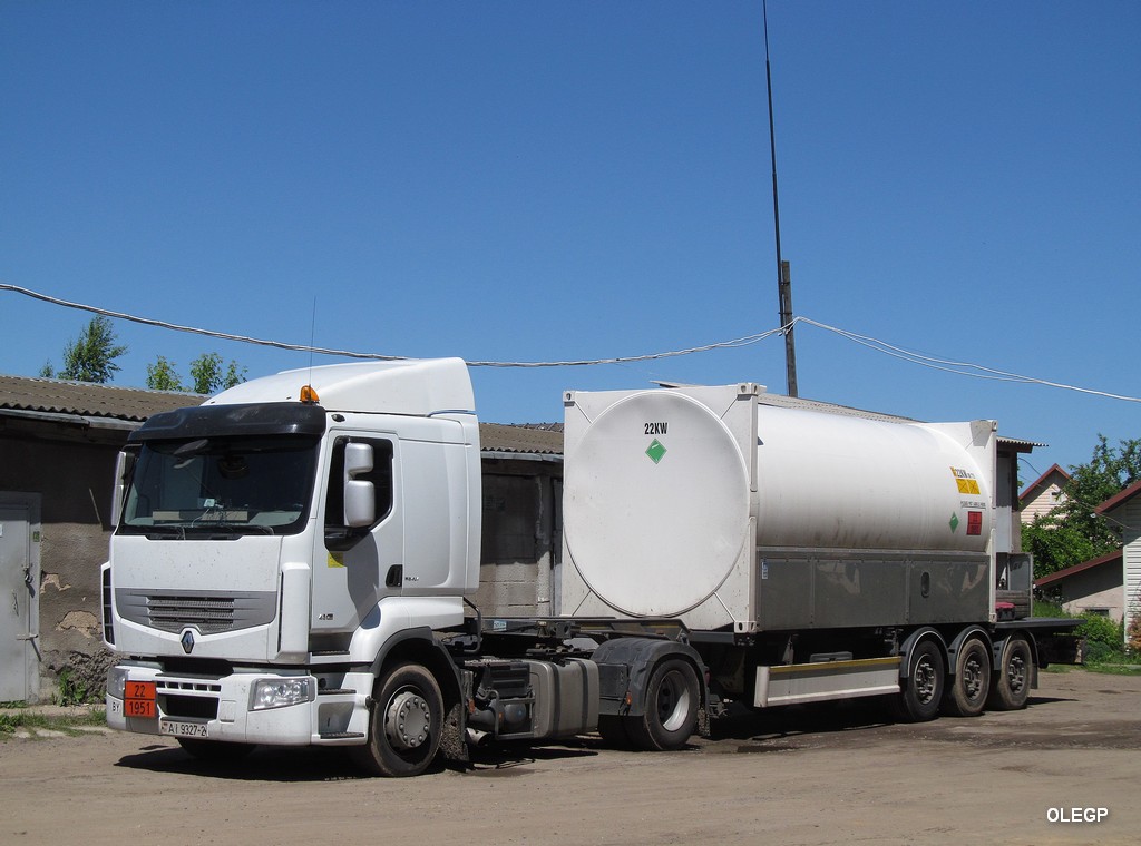 Витебская область, № АІ 9327-2 — Renault Premium ('2006)