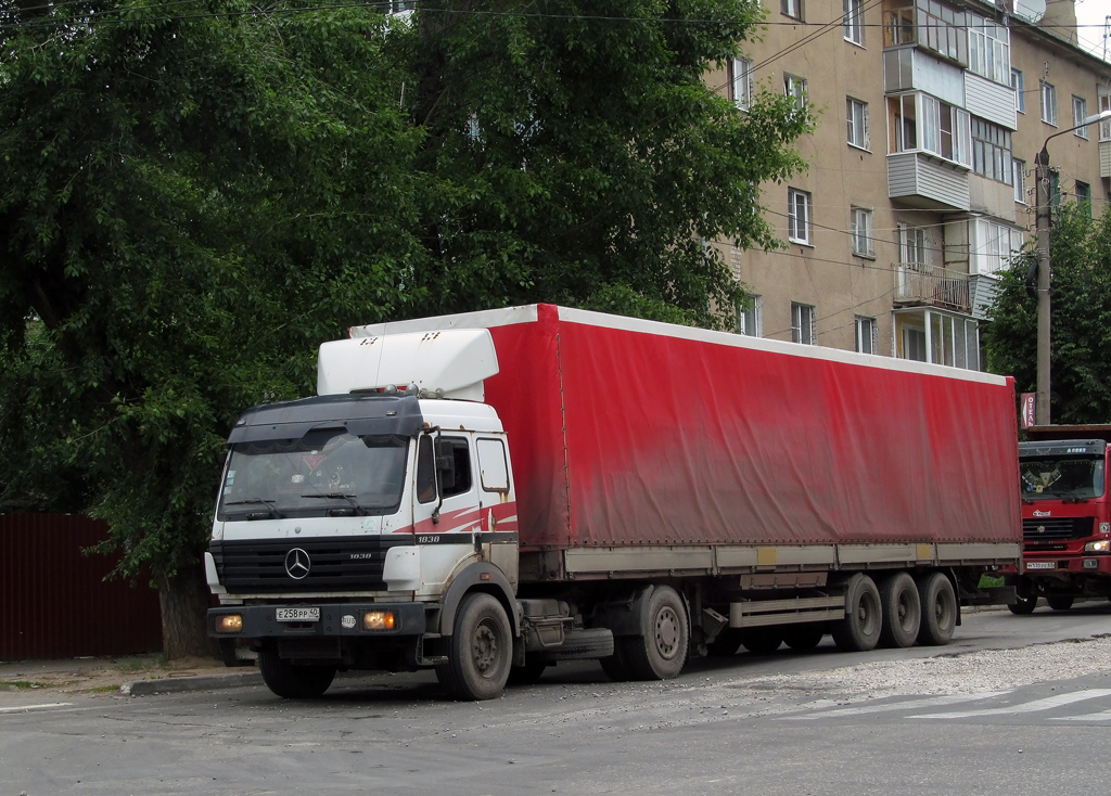 Калужская область, № Е 258 РР 40 — Mercedes-Benz SK 1838