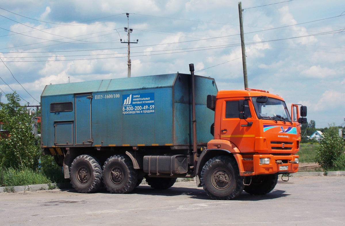 Волгоградская область, № А 433 АА 134 — КамАЗ-43118-46
