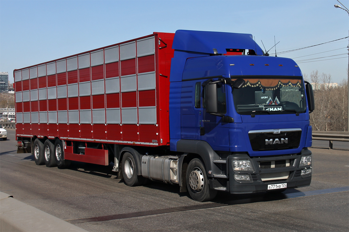 Красноярский край, № А 771 НВ 124 — MAN TGS 19.440