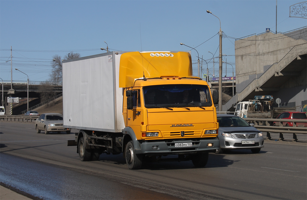Красноярский край, № О 083 МХ 124 — КамАЗ-4308-A3(96)