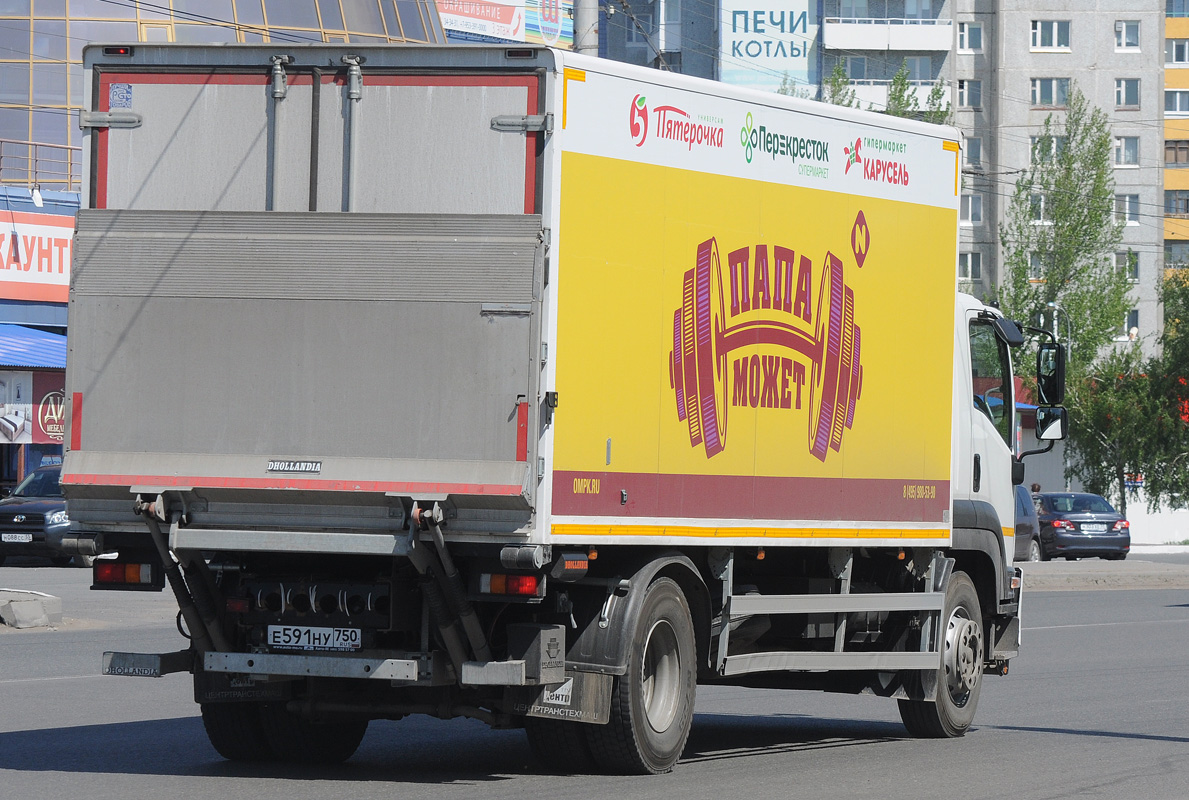 Омская область, № Е 591 НУ 750 — Isuzu Forward 18.0 [Z7X]