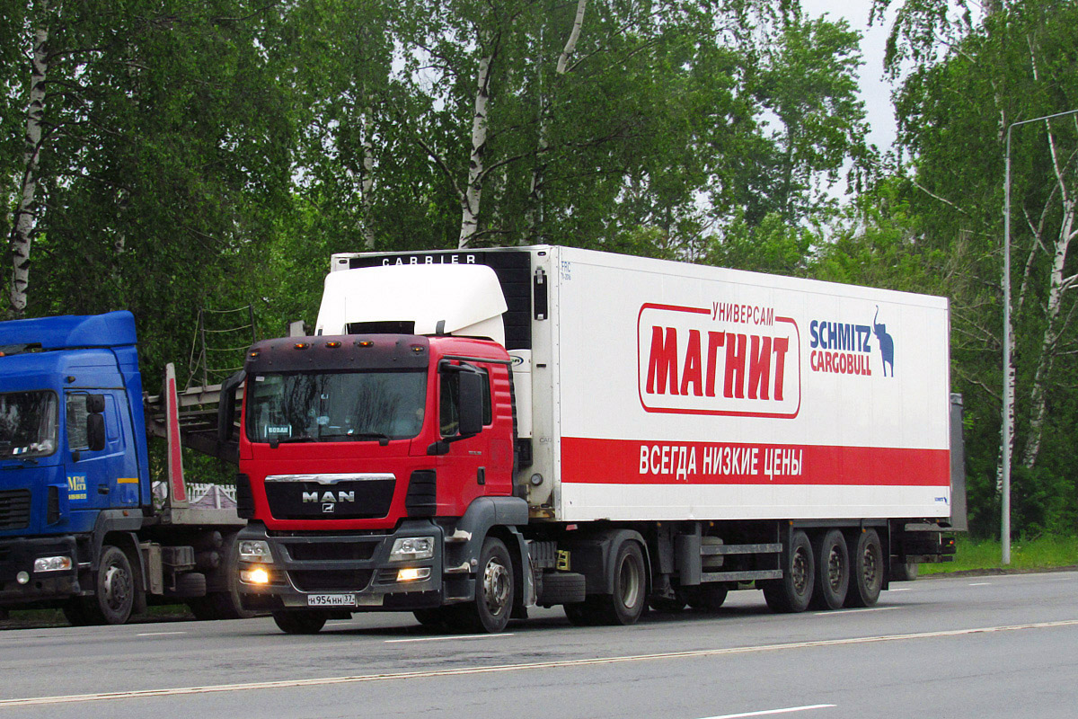Тверская область, № Н 954 НН 37 — MAN TGS 18.360