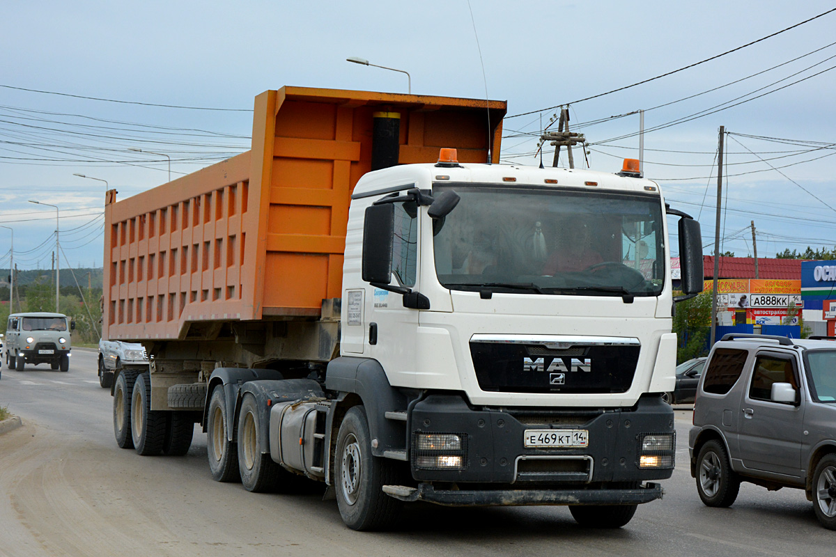 Саха (Якутия), № Е 469 КТ 14 — MAN TGS 33.440