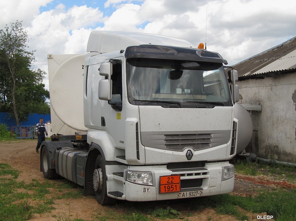 Витебская область, № АІ 9327-2 — Renault Premium ('2006)