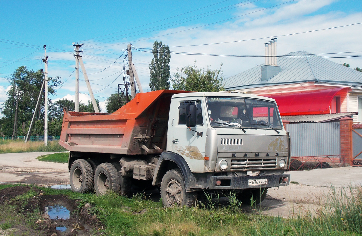 Волгоградская область, № К 676 КН 34 — КамАЗ-55111 [551110]