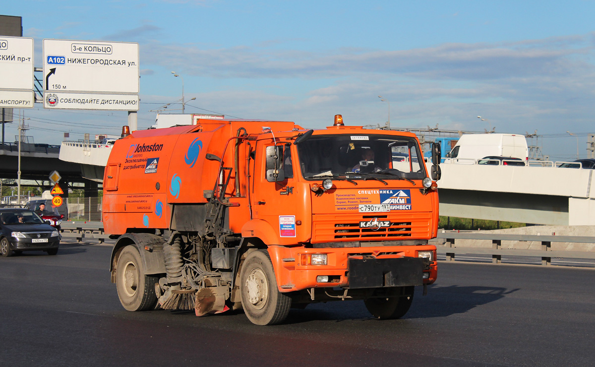 Москва, № С 790 ТУ 197 — КамАЗ-53605-D3(97)