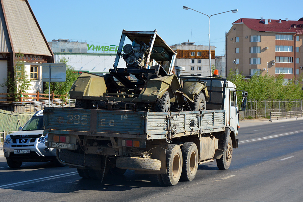 Саха (Якутия), № Р 954 КР 14 — КамАЗ-53215 [532150]