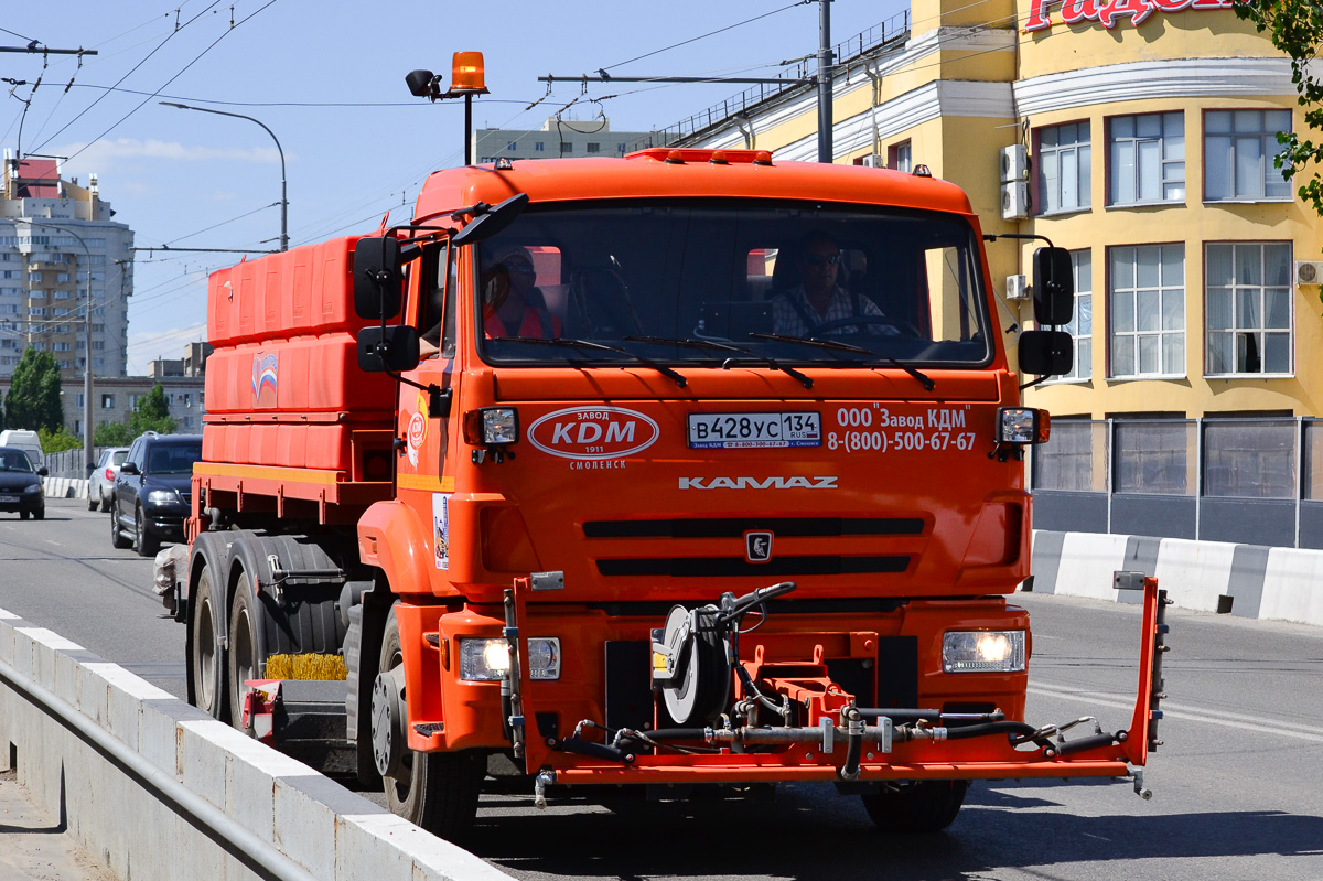 Волгоградская область, № В 428 УС 134 — КамАЗ-65115-42