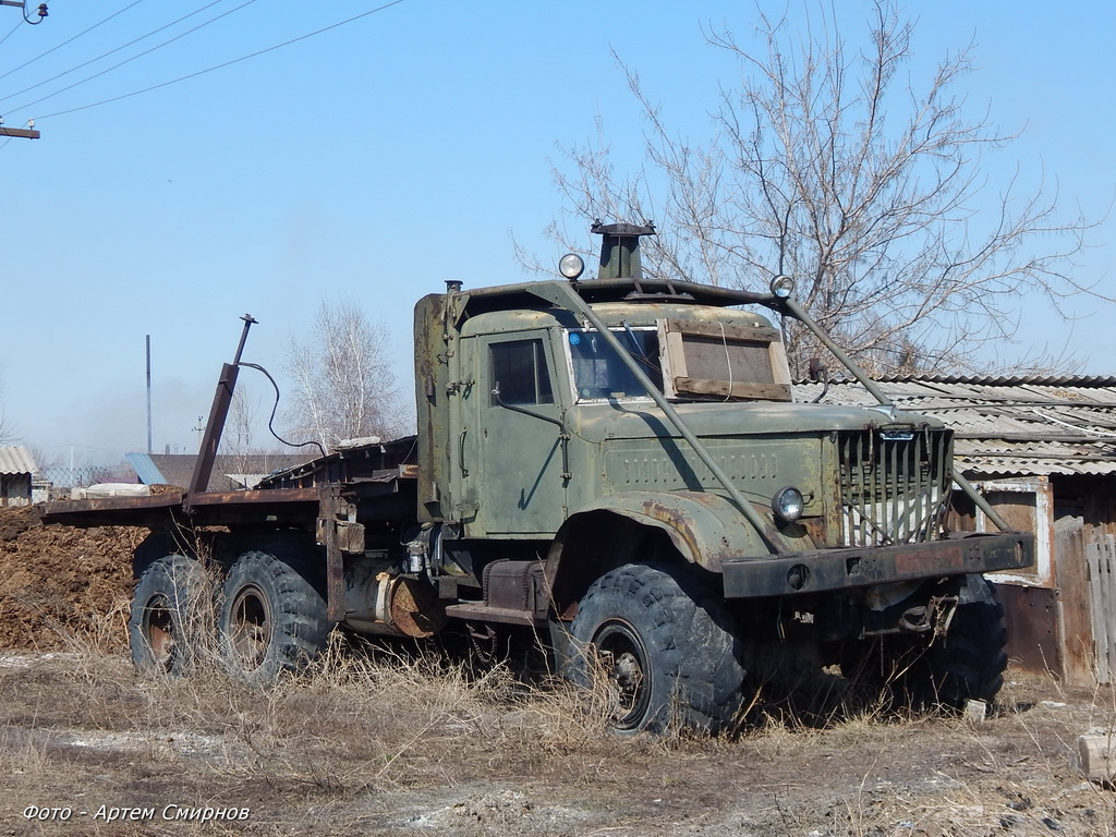Восточно-Казахстанская область, № F 087 TLM — КрАЗ-255Л