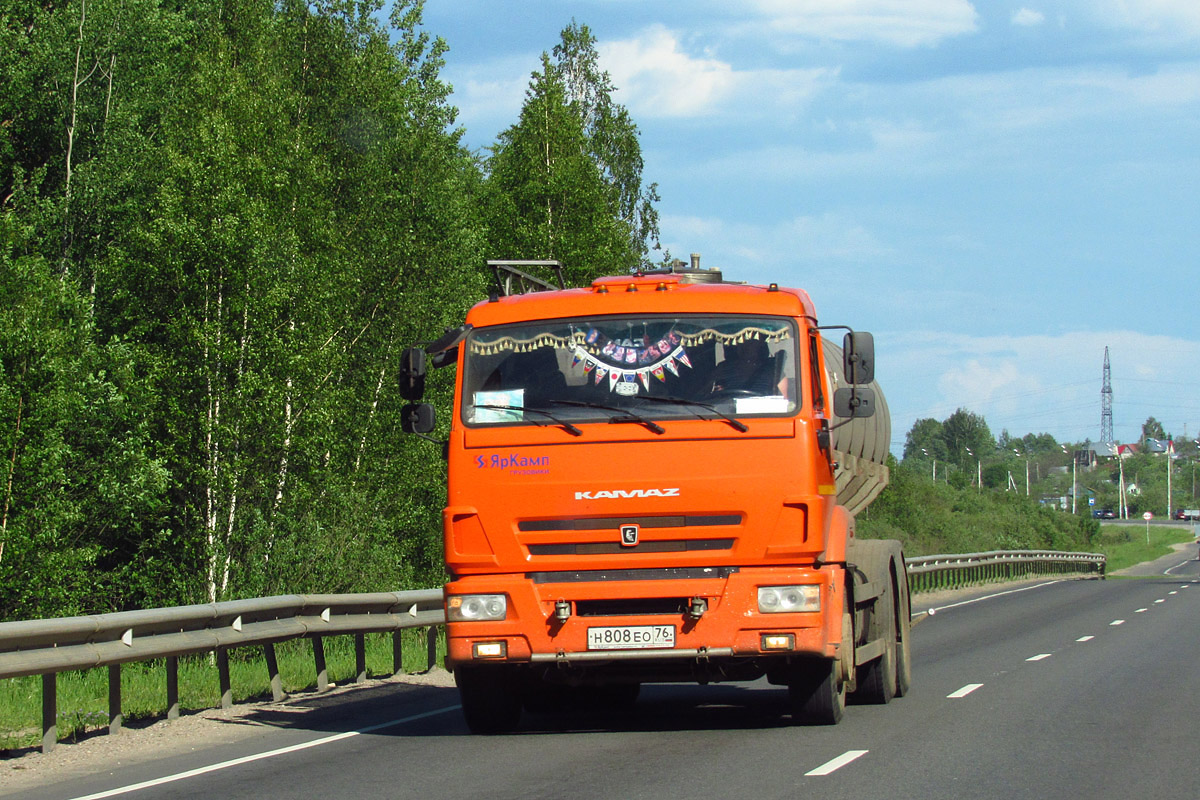 Ярославская область, № Н 808 ЕО 76 — КамАЗ-65115-L4(19)