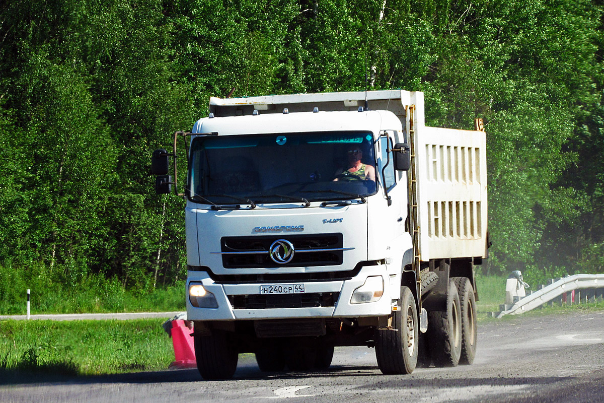 Костромская область, № Н 240 СР 44 — Dongfeng KC DFL3251