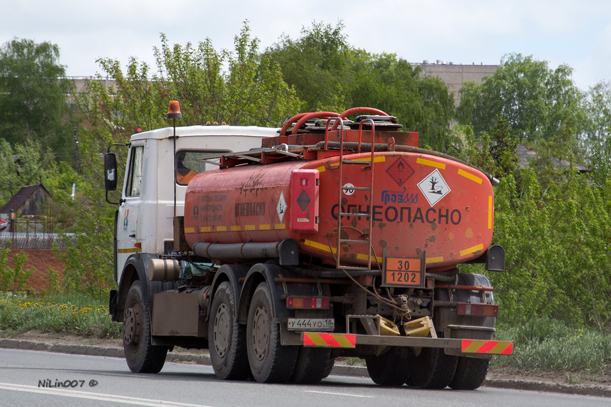 Удмуртия, № У 444 УО 18 — МАЗ-6303A5