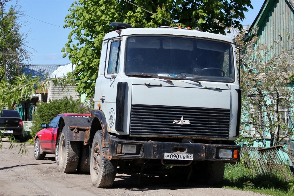 Смоленская область, № Р 090 НВ 67 — МАЗ-54329