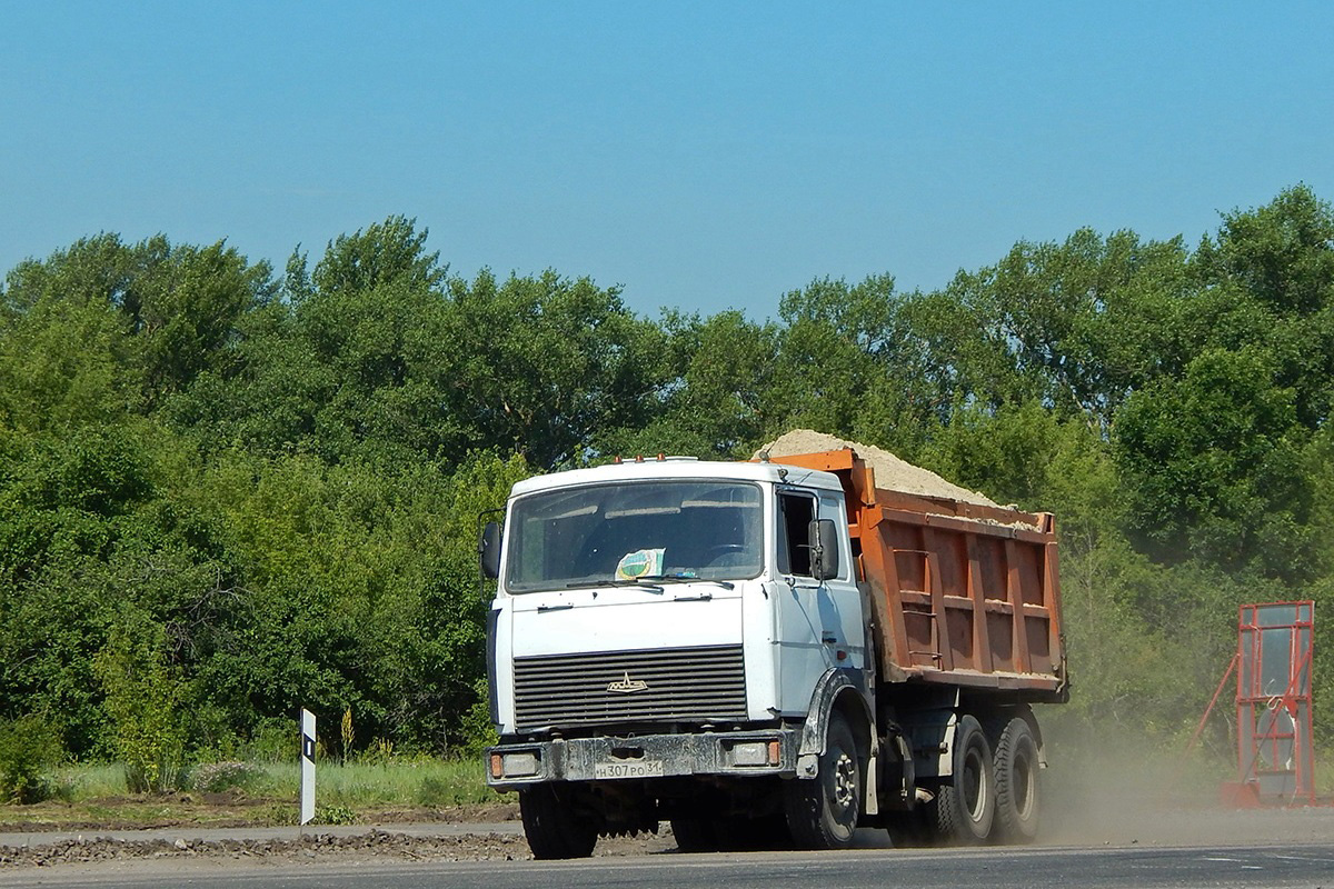 Белгородская область, № Н 307 РО 31 — МАЗ-551605
