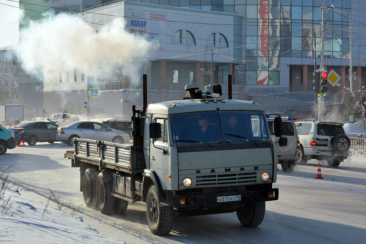 Саха (Якутия), № А 810 АУ 14 — КамАЗ-53212