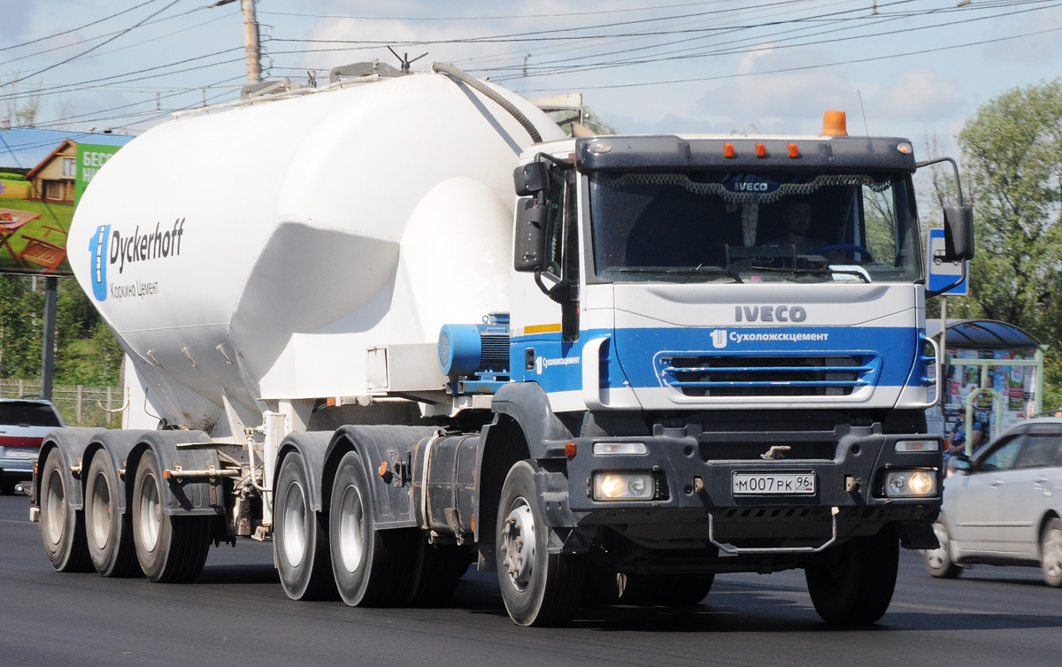 Свердловская область, № М 007 РК 96 — IVECO-AMT Trakker ('2004)