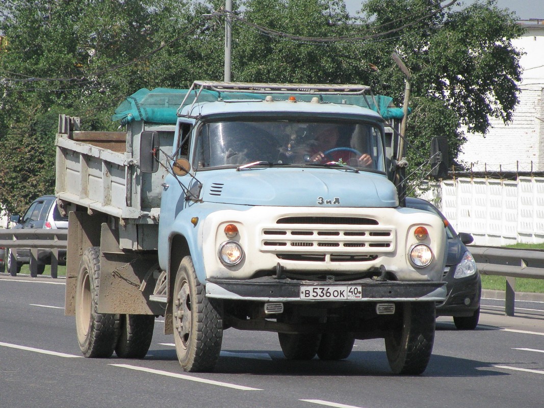 Калужская область, № В 536 ОК 40 — ЗИЛ-495710