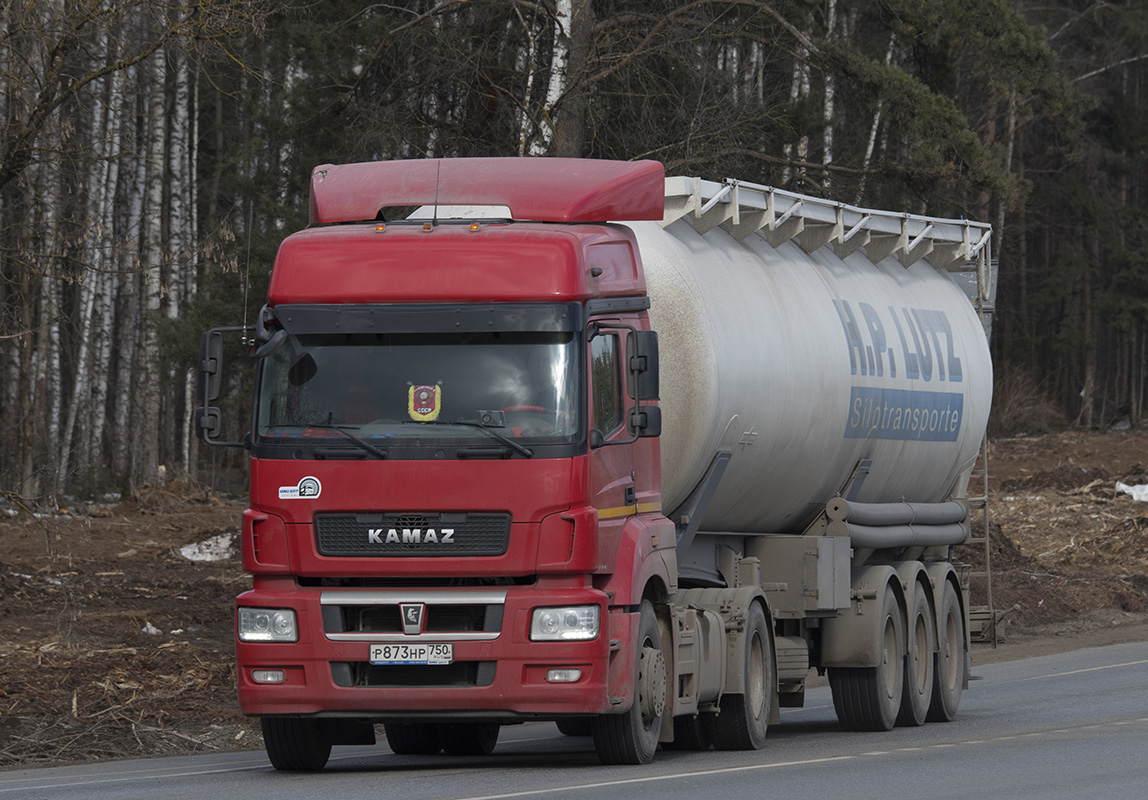 Московская область, № Р 873 НР 750 — КамАЗ-5490-S5(87)