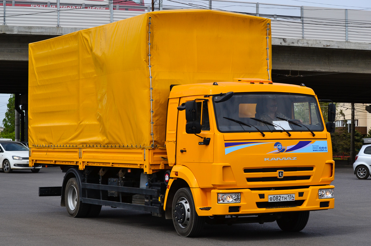 Волгоградская область, № В 082 ТН 134 — КамАЗ-4308-R4(28)