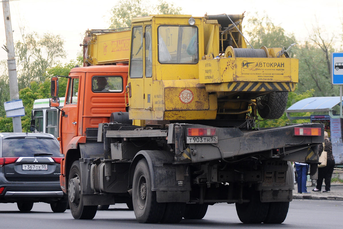 Омская область, № Т 903 ТН 52 — КамАЗ-53605-15 [53605R]