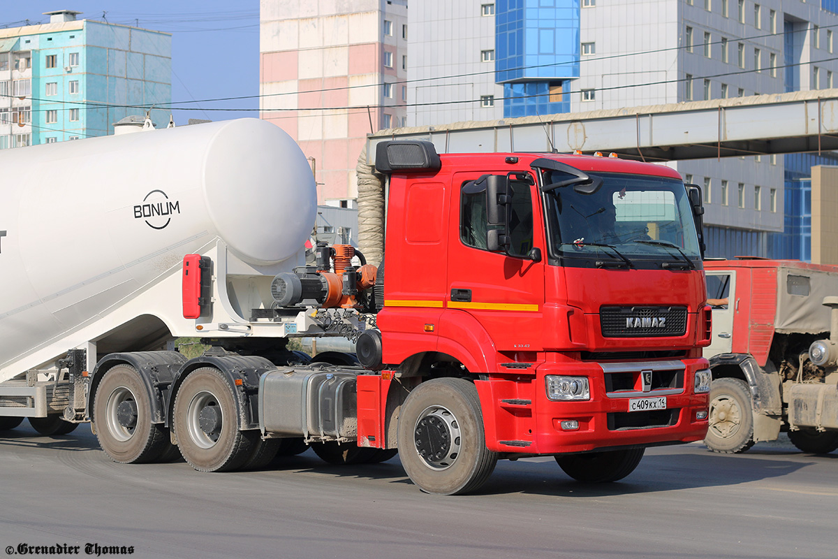 Саха (Якутия), № С 409 КХ 14 — КамАЗ-65806-T5(68)