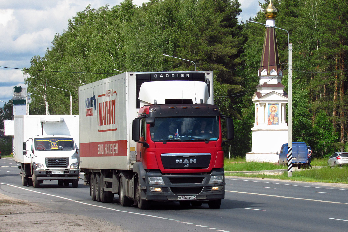 Смоленская область, № Н 756 ОМ 37 — MAN TGS 18.360