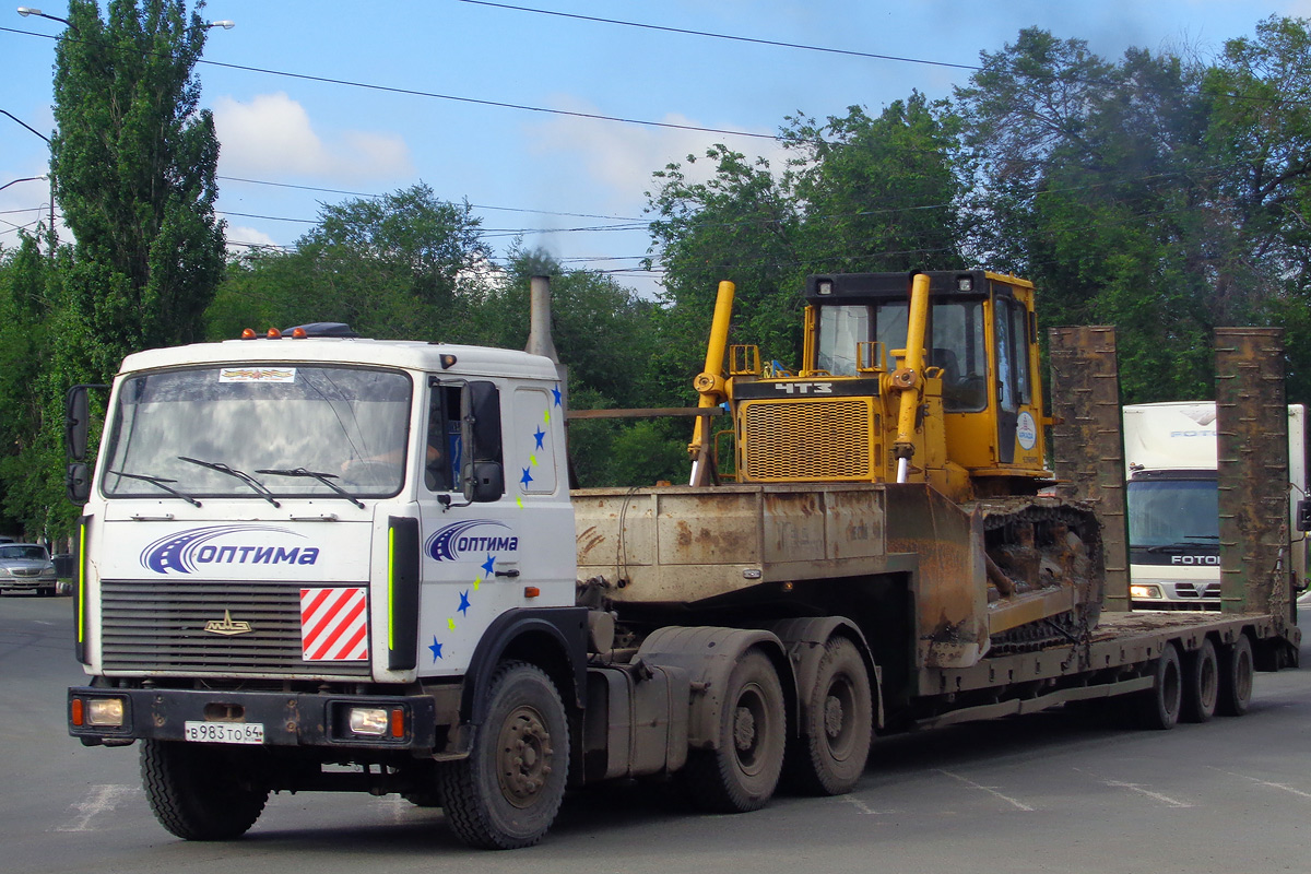 Саратовская область, № В 983 ТО 64 — МАЗ-6422A5