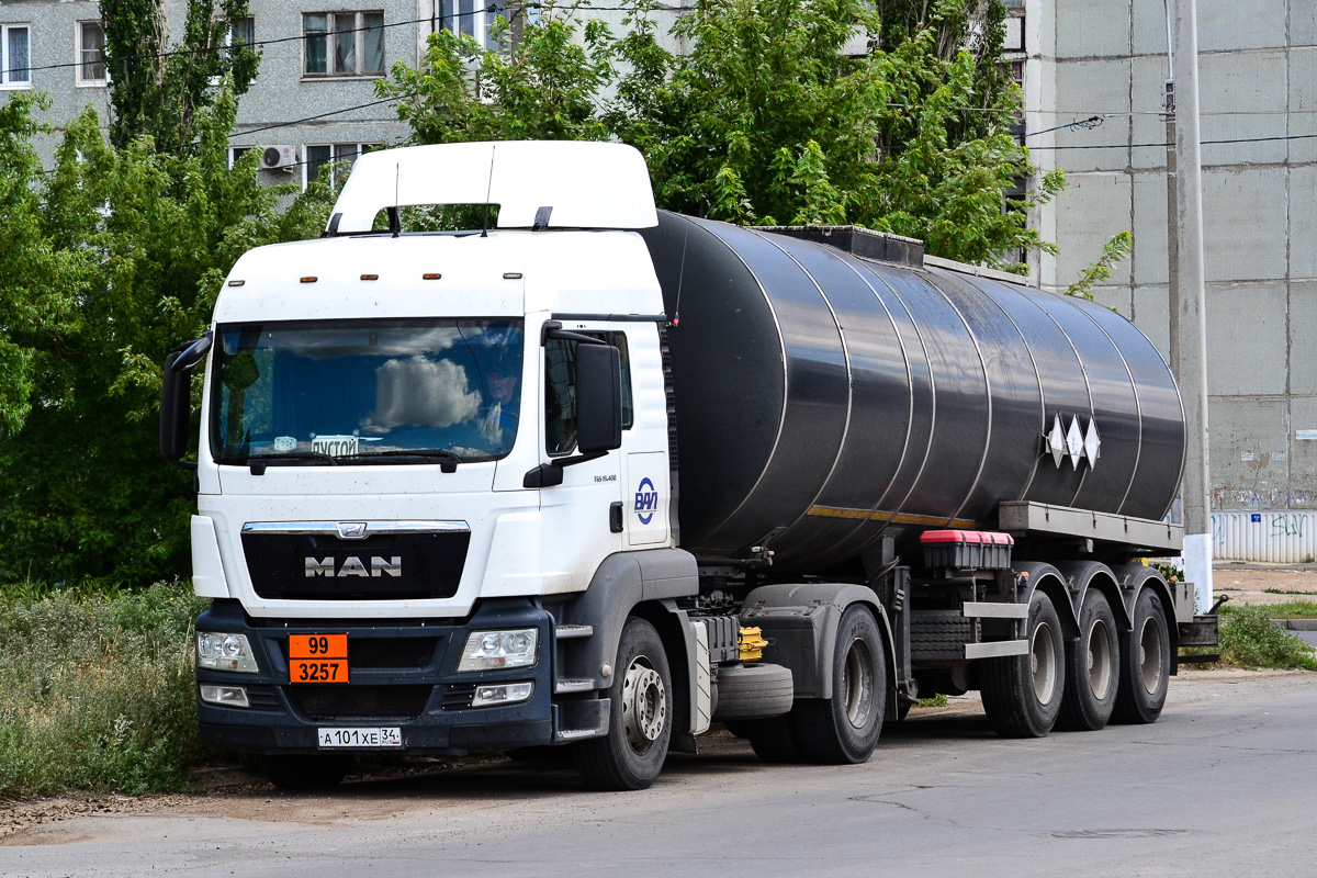 Волгоградская область, № А 101 ХЕ 34 — MAN TGS 19.400