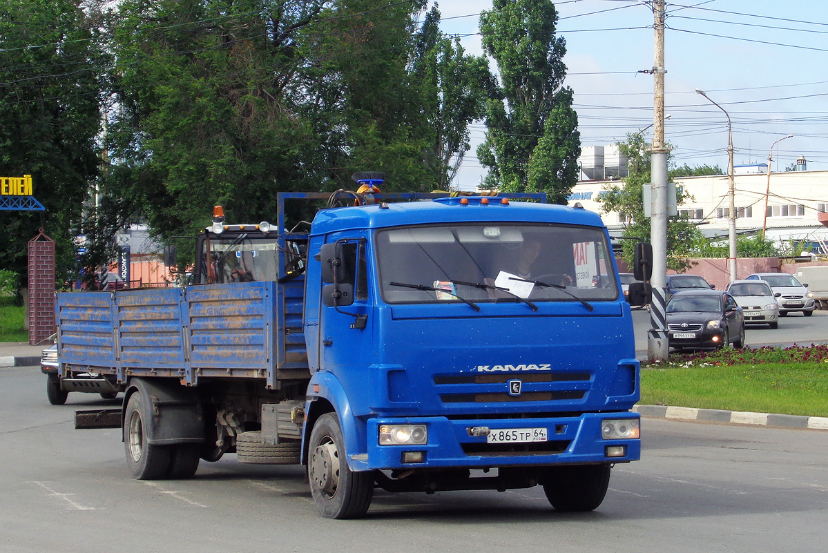 Саратовская область, № Х 865 ТР 64 — КамАЗ-5308-D3(97)