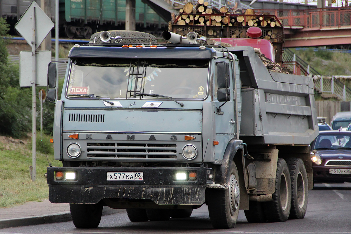 Бурятия, № Х 577 КА 03 — КамАЗ-5511