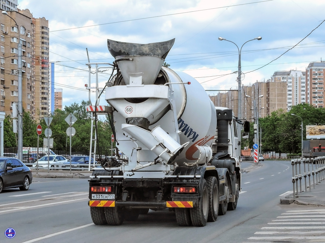 Москва, № К 331 СН 777 — КамАЗ-6540-L4(19)