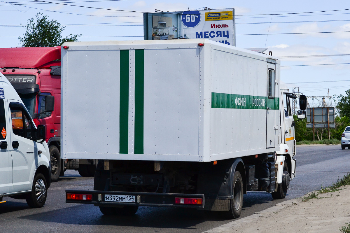 Волгоградская область, № М 392 ММ 134 — КамАЗ-4308-C4(25)
