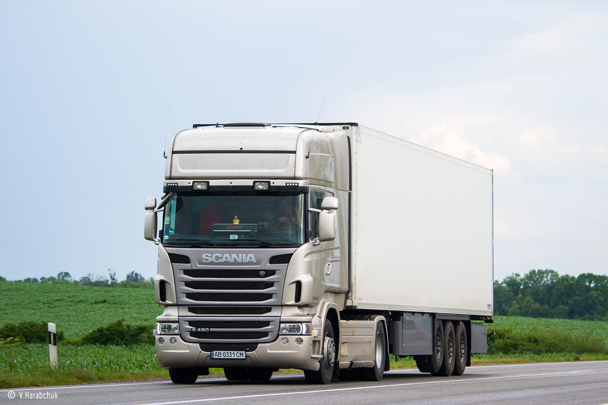 Винницкая область, № АВ 0331 СМ — Scania ('2009) R480