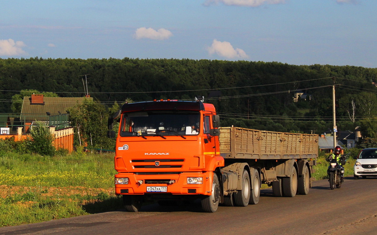 Москва, № У 347 ХА 777 — КамАЗ-65116-A4(23)