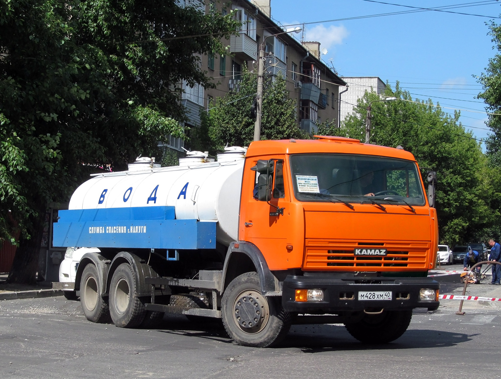 Калужская область, № М 428 ХМ 40 — КамАЗ-65115-D3(97)