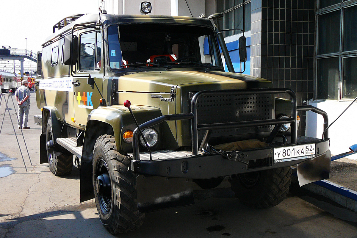 Удмуртия, № У 801 КА 52 — ГАЗ-3901/3902/330811 «Вепрь»